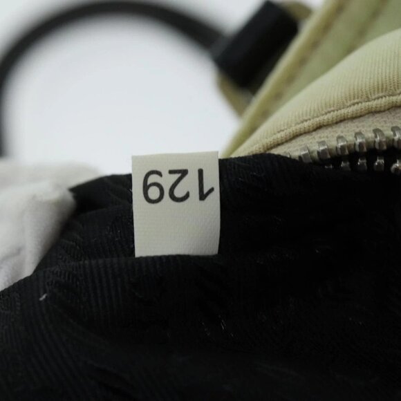 PRADA Hand Bag Nylon Cream Auth - Picture 9 of 16